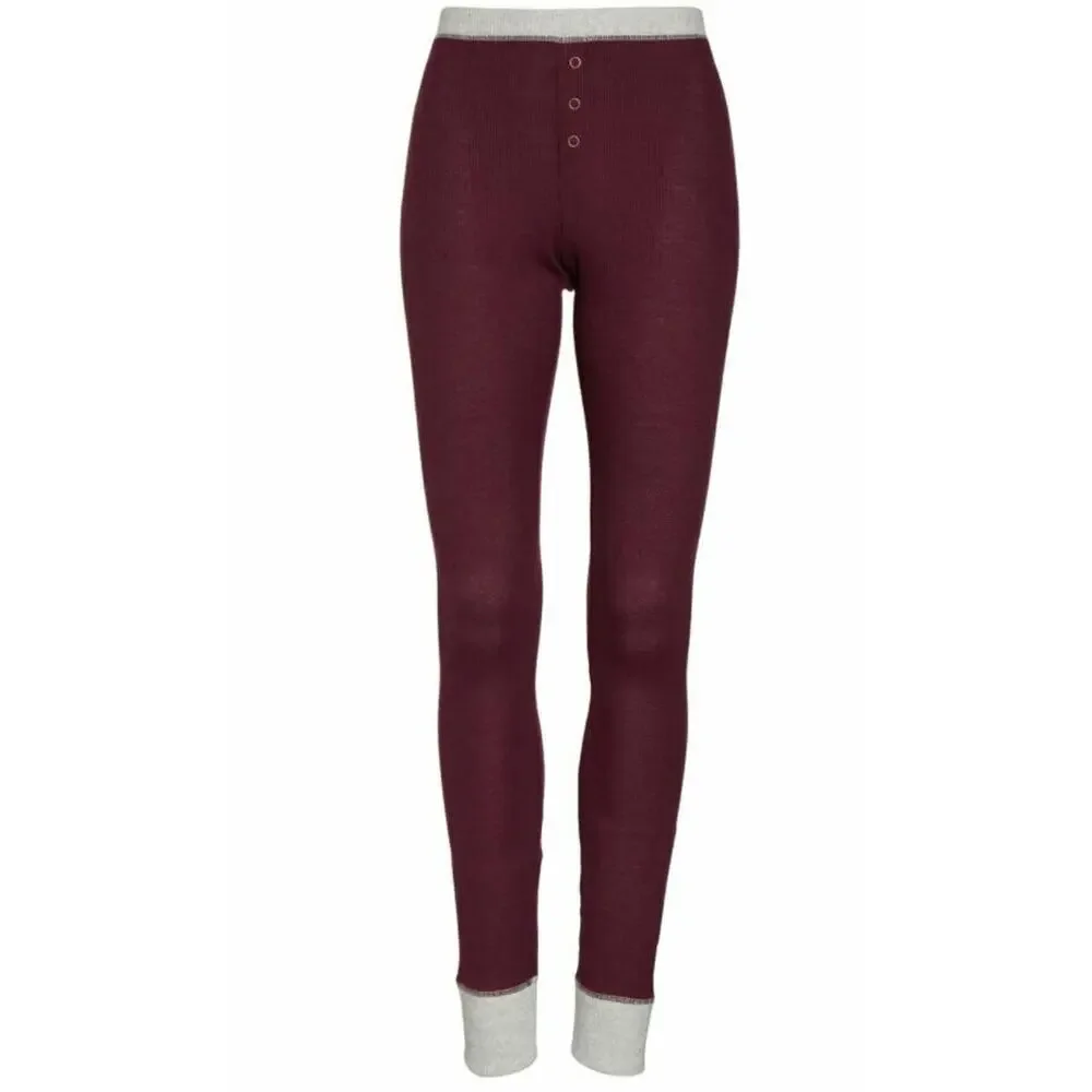 BP Women's Burgundy Stem‎ Thermal Leggings XSmall MSRP $29